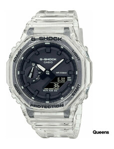 Męskie zegarki Casio G-Shock GA 2100SKE-7AER "Skeleton Series" Transparent