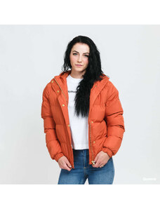 Kurtka zimowa damska Urban Classics Ladies Hooded Puffer Jacket Orange