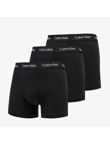 Bokserki Calvin Klein 3-Pack Trunks Cotton Stretch Black