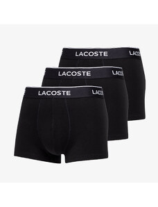 Bokserki LACOSTE Casual Cotton Stretch Boxers 3-Pack Black