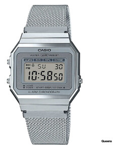 Męskie zegarki Casio A 700WEM-7AEF Silver