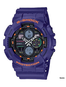 Męskie zegarki Casio G-Shock GA 140-6AER Purple