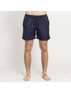 Strój kąpielowy męski Urban Classics Pattern Swim Shorts Navy/ Pink