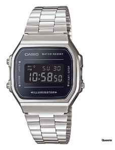 Męskie zegarki Casio A 168WEM-1EF Silver/ Black