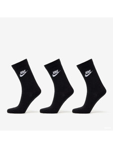 Męskie skarpety Nike NSW Everyday Essential Crew Socks 3-Pack Black/ White