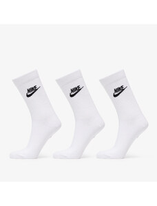 Męskie skarpety Nike NSW Everyday Essential Crew Socks 3-Pack White/ Black