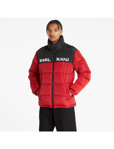 Męska kurtka zimowa Karl Kani Retro Essential Puffer Jacket Dark Red