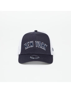 Czapka New Era New York Yankees Team Script Trucker Cap Navy/ Optic White