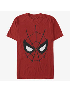 Koszulka męska Merch Marvel Spider-Man Classic - Spidey Mask Unisex T-Shirt Red