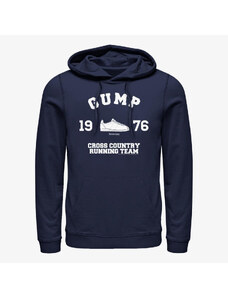 Męska bluza z kapturem Merch Paramount Forrest Gump - GUMP CROSS COUNTRY RUNNING TEAM Unisex Hoodie Navy Blue