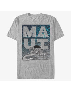 Koszulka męska Merch Pixar Moana - Maui Hook Fade Unisex T-Shirt Heather Grey