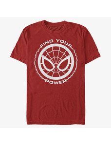 Koszulka męska Merch Marvel Spider-Man Classic - Spider Power Unisex T-Shirt Red