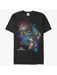 Koszulka męska Merch Marvel Thor Ragnarok - Warriors Unisex T-Shirt Black