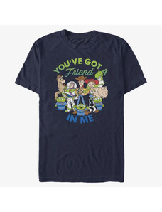 Koszulka męska Merch Pixar Toy Story - Friendship Unisex T-Shirt Navy Blue