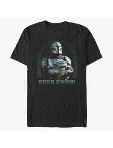 Koszulka męska Merch Star Wars: The Mandalorian - Meaningful Unisex T-Shirt Black