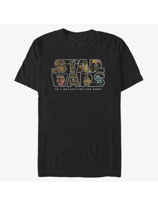 Koszulka męska Merch Star Wars - Pop Logo Fill Unisex T-Shirt Black