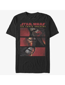 Koszulka męska Merch Star Wars: Episode 7 - Tri - KH Unisex T-Shirt Black
