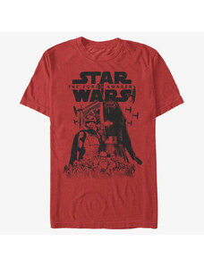 Koszulka męska Merch Star Wars: Episode 7 - Army Leader Unisex T-Shirt Red
