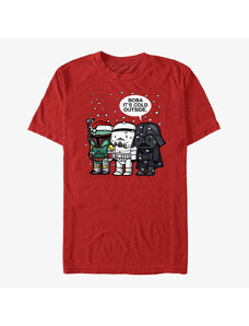 Koszulka męska Merch Star Wars: Classic - Boba It's Cold Unisex T-Shirt Red