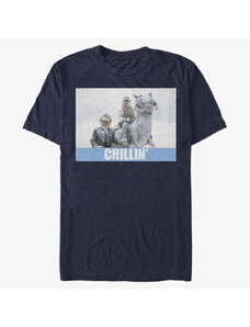 Koszulka męska Merch Star Wars: Classic - Chillin Unisex T-Shirt Navy Blue