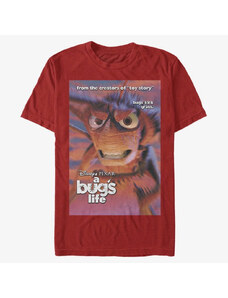Koszulka męska Merch Pixar A Bug's Life - Hopper Poster Unisex T-Shirt Red