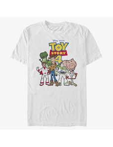 Koszulka męska Merch Pixar Toy Story - Toy Crew Unisex T-Shirt White