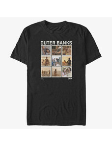 Koszulka męska Merch Netflix Outer Banks - Box Up Unisex T-Shirt Black