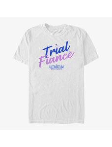 Koszulka męska Merch Netflix The Ultimatum - TRIAL FIANCE Unisex T-Shirt White