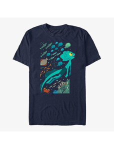 Koszulka męska Merch Pixar Luca - Under The Sea Unisex T-Shirt Navy Blue