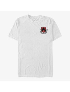 Koszulka męska Merch Netflix First Kill - Pocket Lancaster Crest Unisex T-Shirt White