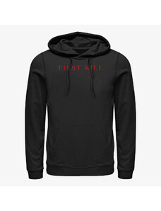 Męska bluza z kapturem Merch Netflix First Kill - Logo First Kill Unisex Hoodie Black