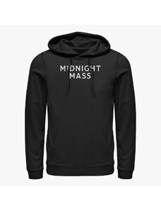 Męska bluza z kapturem Merch Netflix Midnight Mass - STACKED LOGO Unisex Hoodie Black