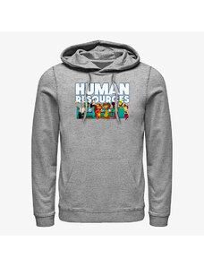 Męska bluza z kapturem Merch Netflix Human Resources - Group Shot Unisex Hoodie Heather Grey