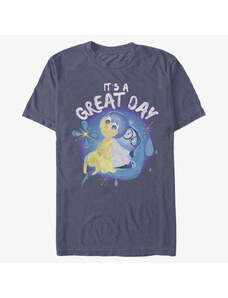 Koszulka męska Merch Pixar Inside Out - Great Day Unisex T-Shirt Navy Blue