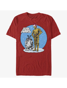 Koszulka męska Merch Star Wars: Classic - Chillin Bros Unisex T-Shirt Red