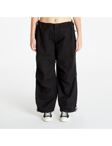 Damskie spodnie płócienne Urban Classics Ladies Cotton Parachute Pants Black