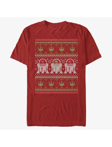 Koszulka męska Merch Star Wars: Classic - Christmas Units Unisex T-Shirt Red