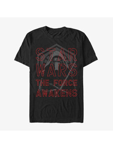 Koszulka męska Merch Star Wars: Episode 7 - Darkened Unisex T-Shirt Black