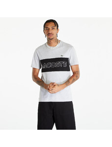 Koszulka męska LACOSTE Men's T-shirt Silver Chine/ Black