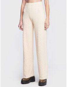 Calvin Klein Spodnie dzianinowe K20K204625 Beżowy Regular Fit