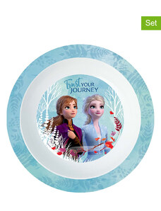 Disney Frozen 3-częściowy zestaw "Kraina lodu" w kolorze turkusowym ze wzorem