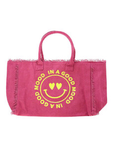 Zwillingsherz Shopper bag w kolorze różowym - 62 x 46 x 36 cm