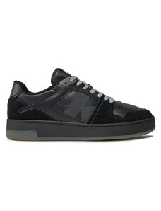 Sneakersy Calvin Klein Jeans Basket Cupsole Low Lth Nbs Lum YM0YM00869 Black/Luminescent 00X