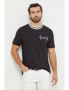 Tommy Hilfiger t-shirt bawełniany męski kolor czarny MW0MW33681