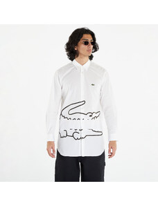 Koszula męska Comme des Garçons SHIRT x LACOSTE Mens Shirt Woven White