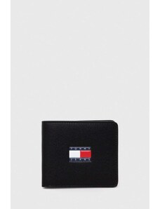 Tommy Jeans portfel męski kolor czarny AM0AM12082