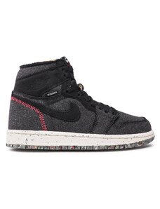 Nike Sneakersy Air Jordan 1 High Zoom CW2414 001 Czarny