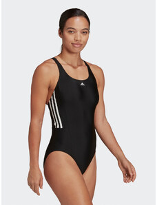 adidas Strój kąpielowy Mid 3-Stripes Swimsuit HA5993 Czarny