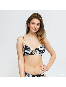 Strój kąpielowy damski Roxy Printed Beach Classics Athletic Bikini Top Black/ Multicolor