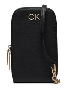 Calvin Klein Etui na telefon Re-Lock Phone Crossbody K60K611100 Czarny